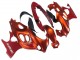 2004-2006 Suzuki GSX600F/GSX750F Motorcycle Fairings - Burnt Orange White Logo Australia for Sale