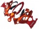 2004-2006 Suzuki GSX600F/GSX750F Motorcycle Fairings - Burnt Orange White Logo Australia for Sale