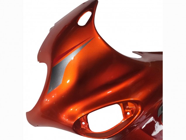 2004-2006 Suzuki GSX600F/GSX750F Motorcycle Fairings - Burnt Orange White Logo Australia for Sale