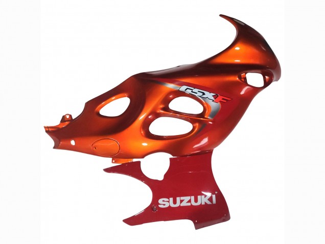 2004-2006 Suzuki GSX600F/GSX750F Motorcycle Fairings - Burnt Orange White Logo Australia for Sale