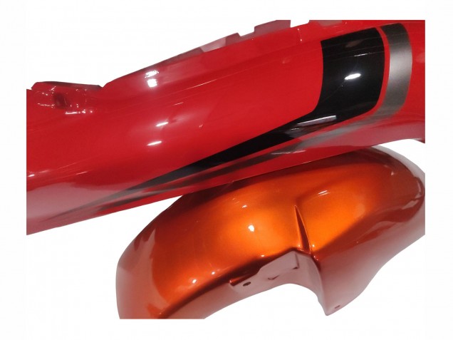 2004-2006 Suzuki GSX600F/GSX750F Motorcycle Fairings - Burnt Orange White Logo Australia for Sale