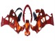 2004-2006 Suzuki GSX600F/GSX750F Motorcycle Fairings - Burnt Orange White Logo Australia for Sale