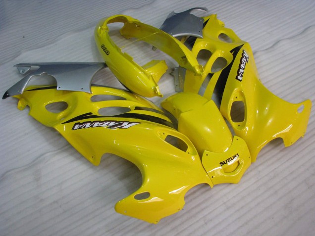 2004-2006 Suzuki GSX600F/GSX750F Motorcycle Fairings - Yellow Katana Australia for Sale