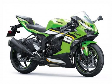 2023-2025 Kawasaki ZX6R Motorcycle Fairings - Green White Black Ninja Australia for Sale