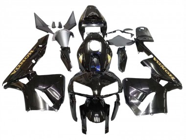 2005-2006 Honda CBR600RR Motorcycle Fairings - Black with Gold Logo Australia for Sale