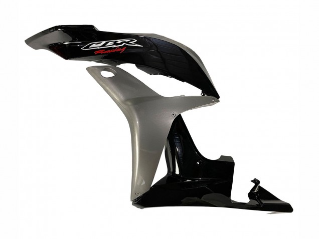 2007-2008 Honda CBR600RR Motorcycle Fairing Kits - Silver Glossy Black Australia for Sale
