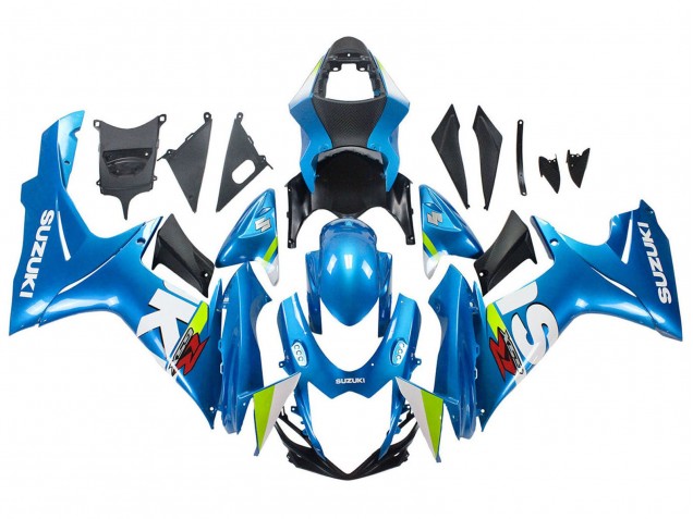 2011-2024 Suzuki GSXR 600 / GSXR 750 Motorcycle Fairings - Light Blue Green White Red Australia for Sale