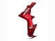 2011-2024 Suzuki GSXR 600 / GSXR 750 Motorcycle Fairings - Red White Decal Australia for Sale