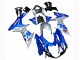 2011-2024 Suzuki GSXR 600 / GSXR 750 Motorcycle Fairings - Blue Silver Ecstar Australia for Sale