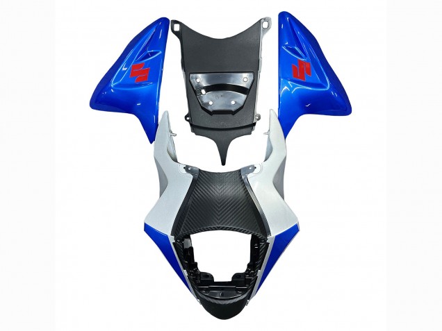 2011-2024 Suzuki GSXR 600 / GSXR 750 Motorcycle Fairings - Blue Silver Ecstar Australia for Sale
