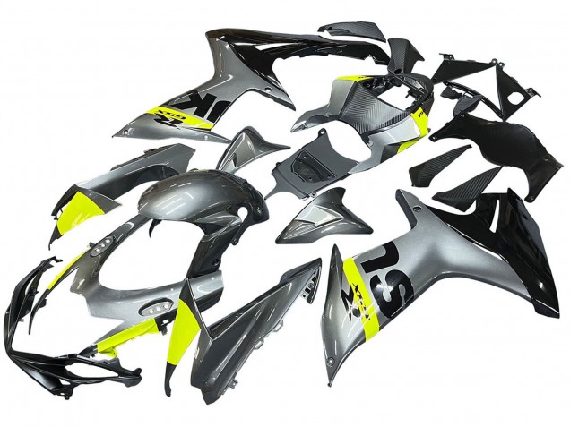 2011-2024 Suzuki GSXR 600 / GSXR 750 Motorcycle Fairings - Silver Yellow Black Australia for Sale
