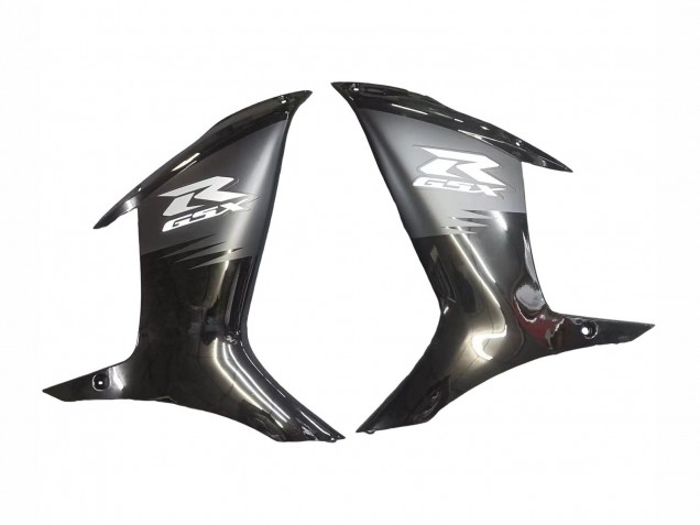 2011-2024 Suzuki GSXR 600 / GSXR 750 Motorcycle Fairings - Matte Black Glossy Black White Decal Australia for Sale