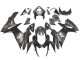 2011-2024 Suzuki GSXR 600 / GSXR 750 Motorcycle Fairings - Matte Black Glossy Black White Decal Australia for Sale