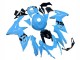 2011-2024 Suzuki GSXR 600 / GSXR 750 Motorcycle Fairings - Light Blue Black Australia for Sale