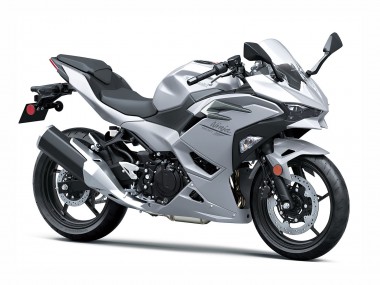 2024-2025 Kawasaki Ninja 500 EX500R Motorcycle Fairings - Metallic Silver Ninja Australia for Sale