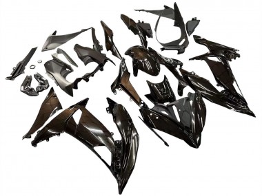 2017-2019 Kawasaki Ninja 650 EX650 Motorcycle Fairings - Glossy Black Australia for Sale