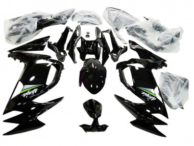 2020-2025 Kawasaki Ninja 650 EX650 Motorcycle Fairings - Glossy Black Green Australia for Sale