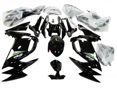 2020-2025 Kawasaki Ninja 650 EX650 Motorcycle Fairings - Glossy Black Green Australia for Sale