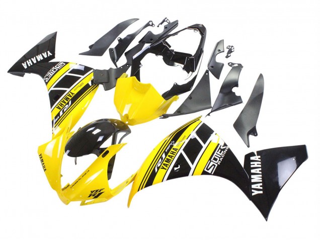 2012-2014 Yamaha YZF 1000 R1 Motorcycle Fairings - Yellow White Black Australia for Sale