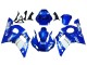 1998-2002 Yamaha YZF 600 R6 Motorcycle Fairings - Blue White Australia for Sale