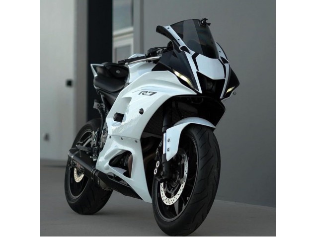 2021-2024 Yamaha YZF R7 Motorcycle Fairings - Glossy White Australia for Sale