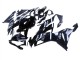2019-2022 Kawasaki ZX6R Motorcycle Fairings - Glossy Black White Australia for Sale