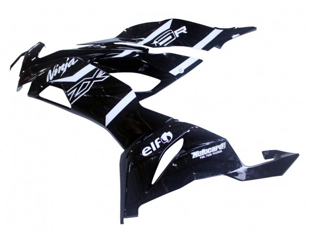 2019-2022 Kawasaki ZX6R Motorcycle Fairings - Glossy Black White Australia for Sale
