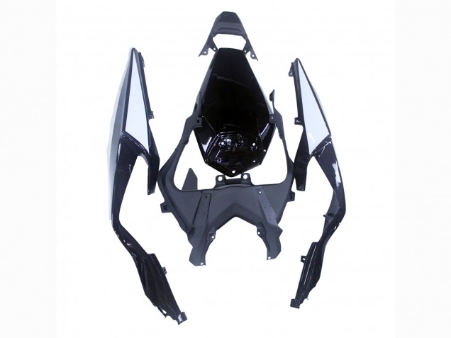 2019-2022 Kawasaki ZX6R Motorcycle Fairings - Glossy Black White Australia for Sale