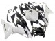 2019-2022 Kawasaki ZX6R Motorcycle Fairings - White Black Carbon Fiber Australia for Sale
