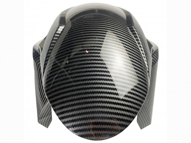 2019-2022 Kawasaki ZX6R Motorcycle Fairings - White Black Carbon Fiber Australia for Sale