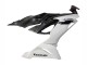 2019-2022 Kawasaki ZX6R Motorcycle Fairings - White Black Carbon Fiber Australia for Sale