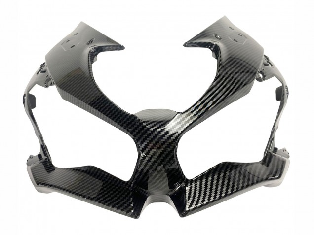 2019-2022 Kawasaki ZX6R Motorcycle Fairings - White Black Carbon Fiber Australia for Sale