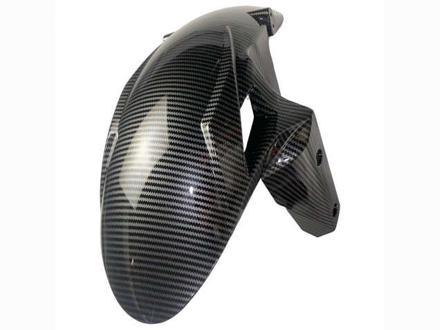 2019-2022 Kawasaki ZX6R Motorcycle Fairings - White Black Carbon Fiber Australia for Sale