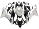 2019-2022 Kawasaki ZX6R Motorcycle Fairings - White Black Carbon Fiber Australia for Sale