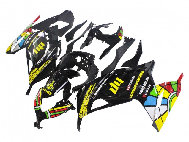 2013-2024 Kawasaki EX300 Motorcycle Fairings - Glossy Black Yellow Red Green Blue White Australia for Sale