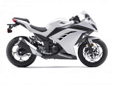 2013-2024 Kawasaki EX300 Motorcycle Fairings - White Black Australia for Sale