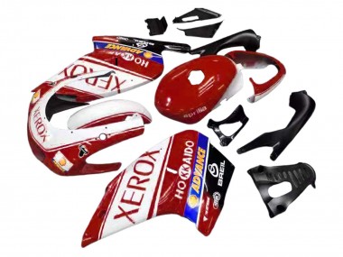 2000-2005 Aprilia RS125 Motorcycle Fairings - White Red Yellow Blue Xerox Australia for Sale
