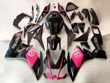 2006-2011 Aprilia RS125 Motorcycle Fairings - Matte Black Pink Australia for Sale