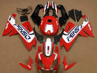 2006-2011 Aprilia RS125 Motorcycle Fairings - Red White Australia for Sale