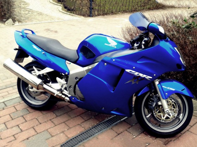 1996-2007 Honda CBR1100XX Blackbird Abs Motorcycle Fairings - Blue Australia for Sale