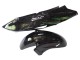 1996-2007 Honda CBR1100XX Blackbird Motorcycle Fairing - Glossy Black Green Flame Australia for Sale