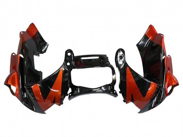 1991-1994 Honda CBR600 F2 Motorcycle Fairings - Orange Glossy Black Australia for Sale