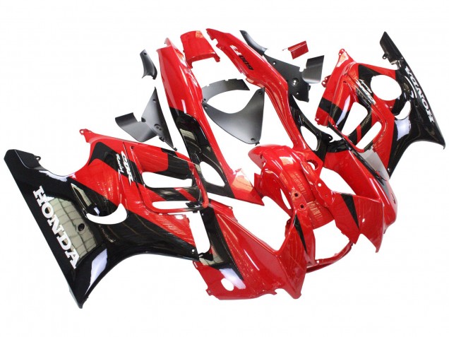 1997-1998 Honda CBR600 F3 Motorcycle Fairings - Red Glossy Black Australia for Sale