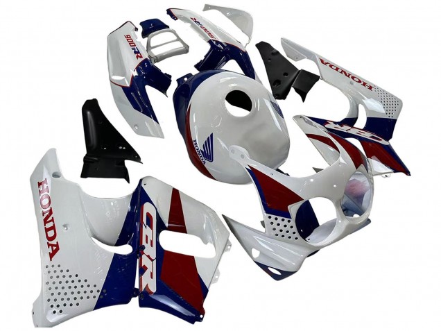 1992-1993 Honda CBR900RR 893 Motorcycle Fairings - White Red Dark Blue Australia for Sale