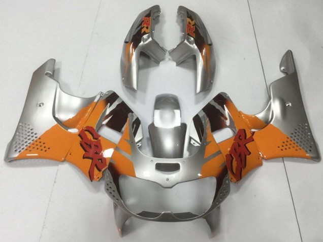 1994-1995 Honda CBR900RR 893 Motorcycle Fairings - Silver Orange Australia for Sale
