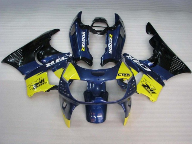1994-1995 Honda CBR900RR 893 Motorcycle Fairings - Blue Yellow Glossy Black Australia for Sale