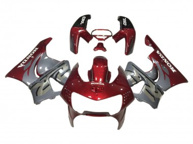 1998-1999 Honda CBR900RR 919 Motorcycle Fairings - Dark Red Grey Australia for Sale