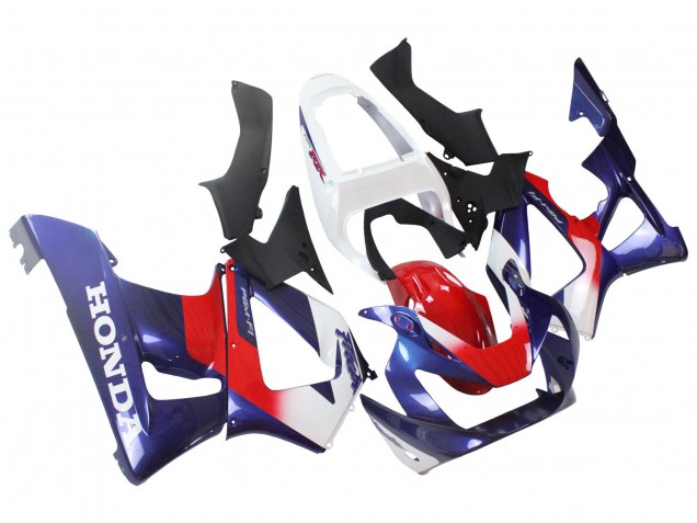 2000-2001 Honda CBR900RR 929 Motorcycle Fairings - White Red Blue Australia for Sale