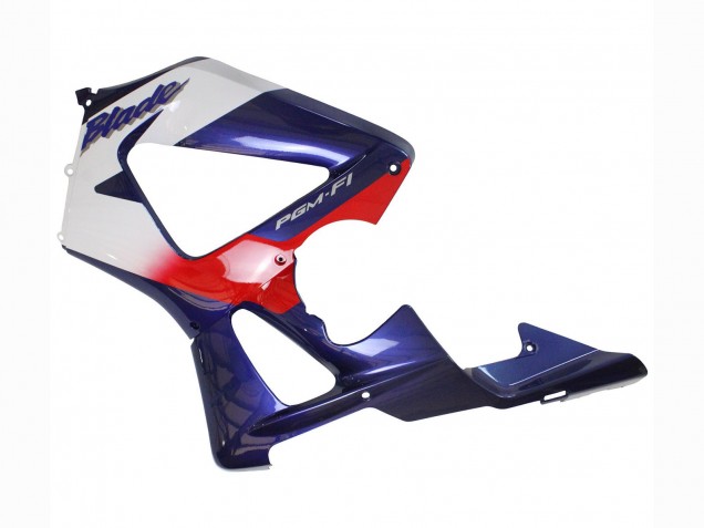 2000-2001 Honda CBR900RR 929 Motorcycle Fairings - White Red Blue Australia for Sale