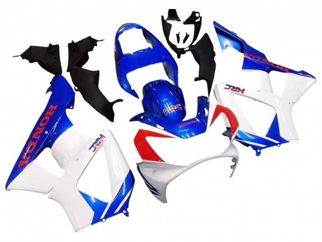 2000-2001 Honda CBR900RR 929 Motorcycle Fairings - White Blue Red HRC Australia for Sale